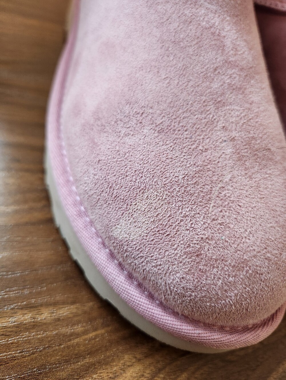 UGG Classic Ultra Mini Boots In Dusty Orchid Size 7 - Picture 3 of 14